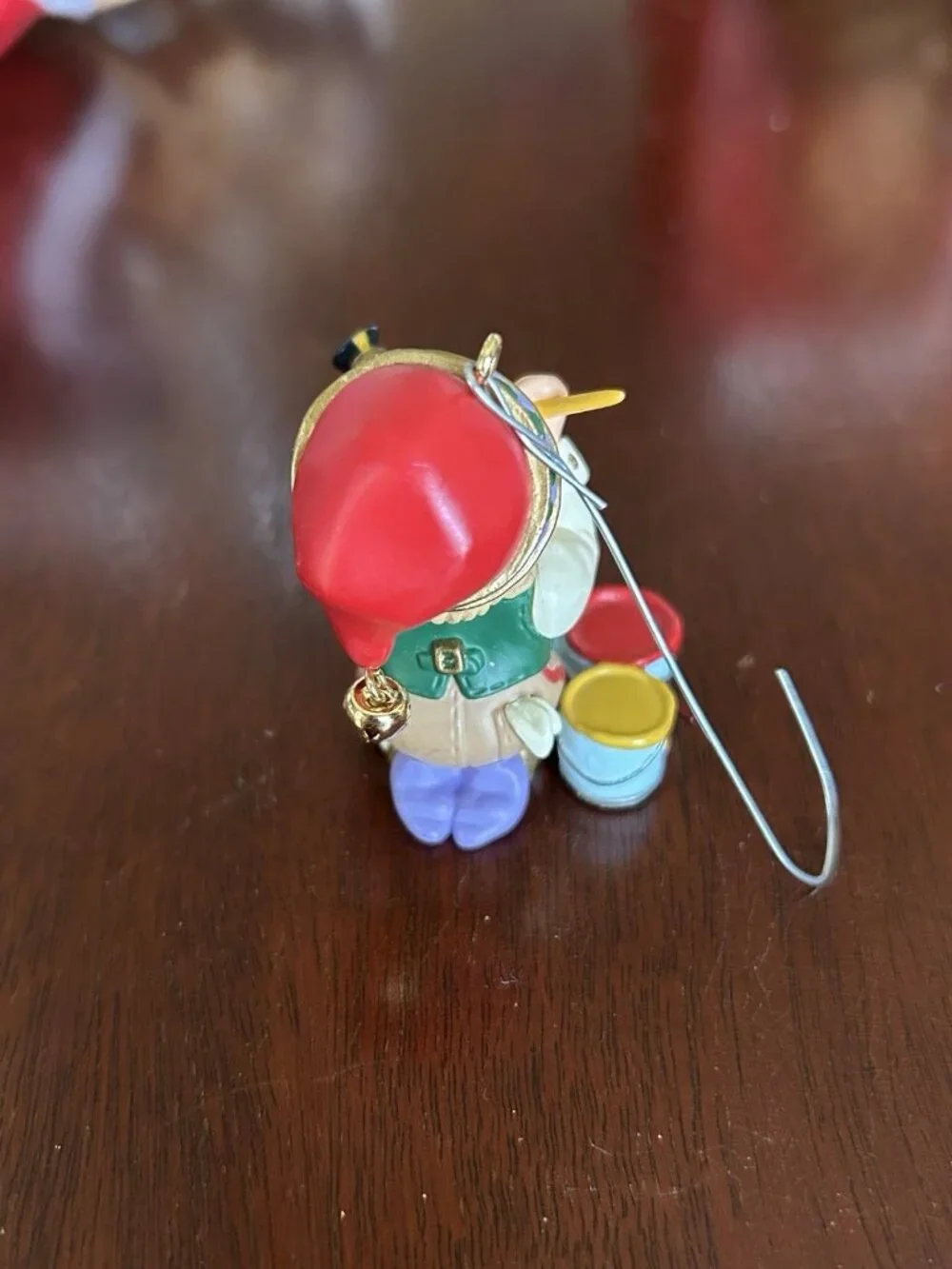 1999 Hallmark KOCC CLUB Christmas Ornament ARTIC ARTIST Elf Painting Toys Pixie